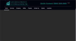 Desktop Screenshot of cuttingconcrete.com